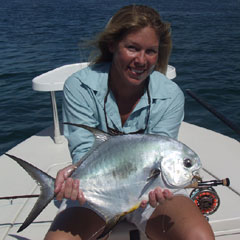 Key West fishing for permit on the flats - fly fishing for permit